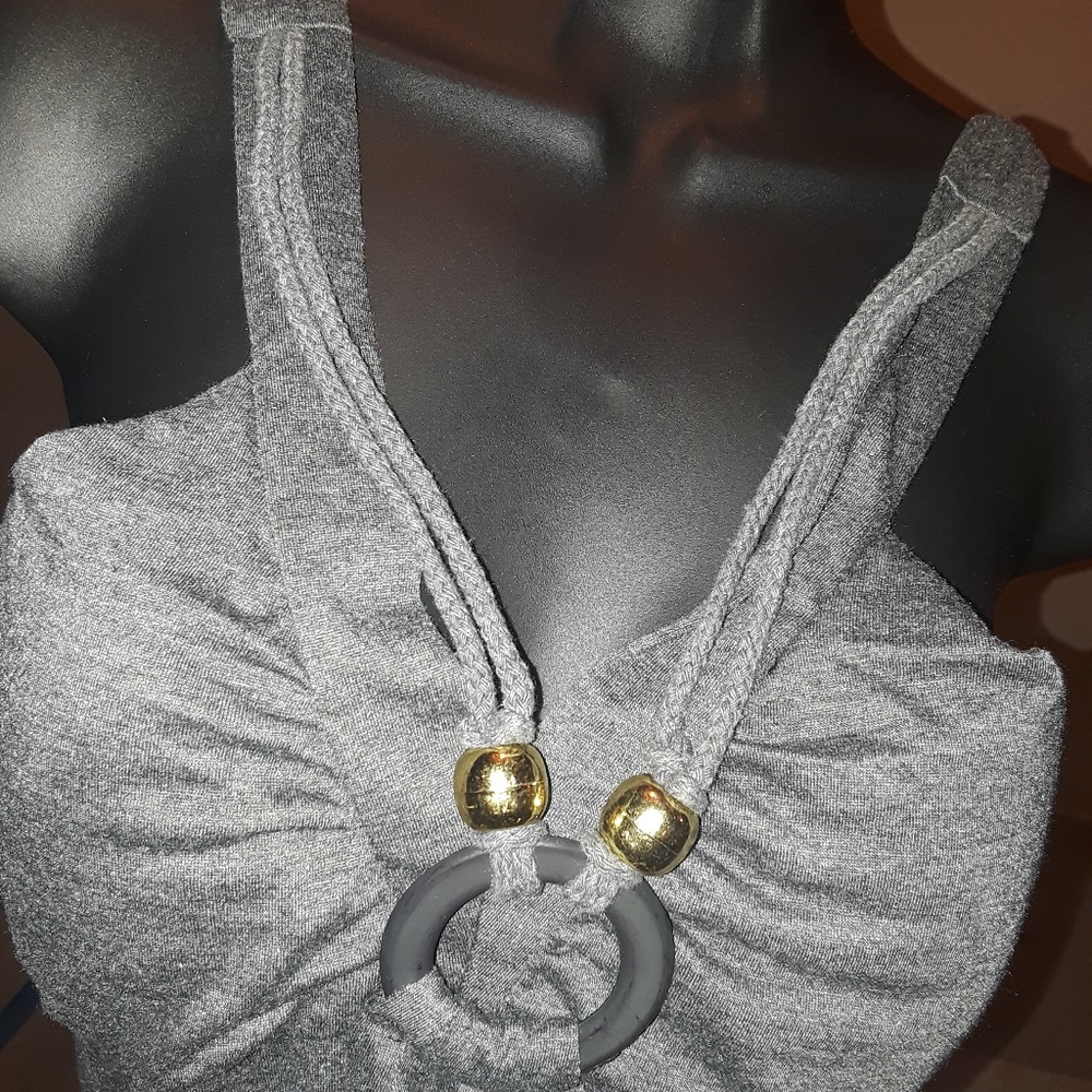 Connection 18 Gray Jumpsuit (Size M)